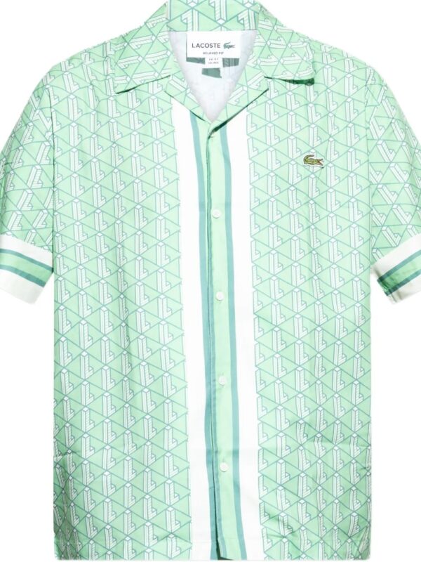 monogram pattern shirt