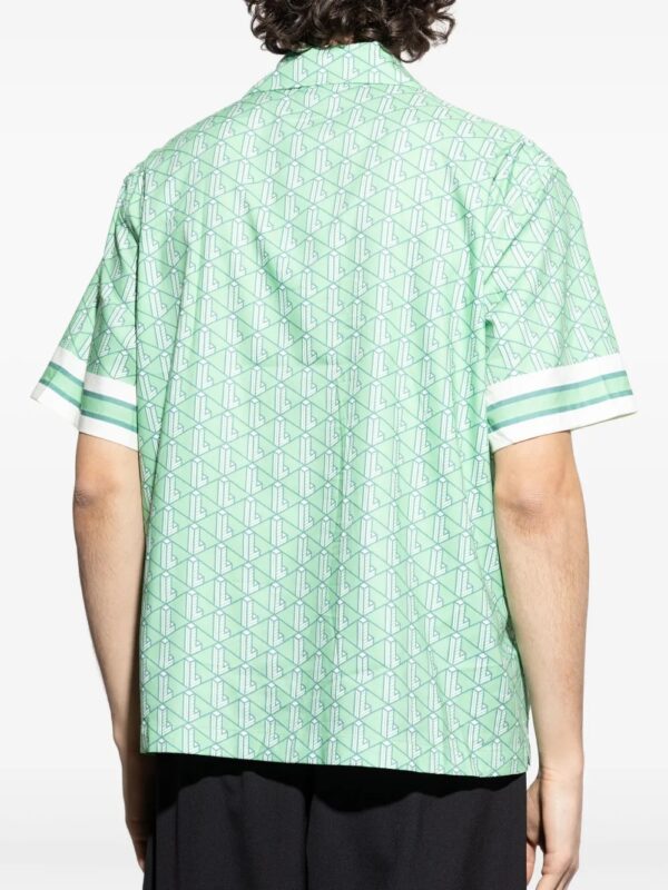 monogram pattern shirt - Image 4