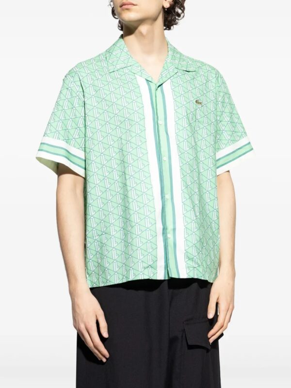 monogram pattern shirt - Image 3