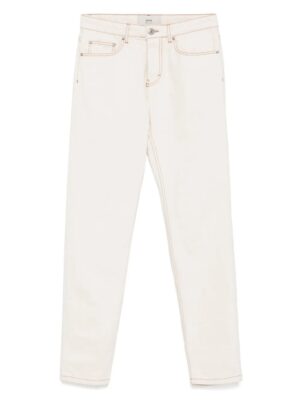 logo patch jeans