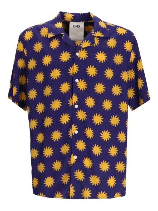 chemise à fleurs
