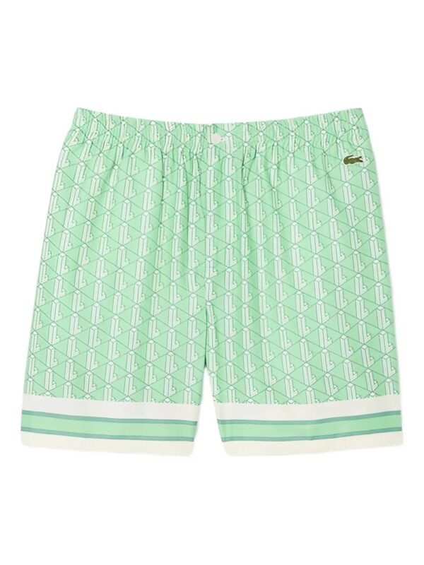 embroidered logo shorts