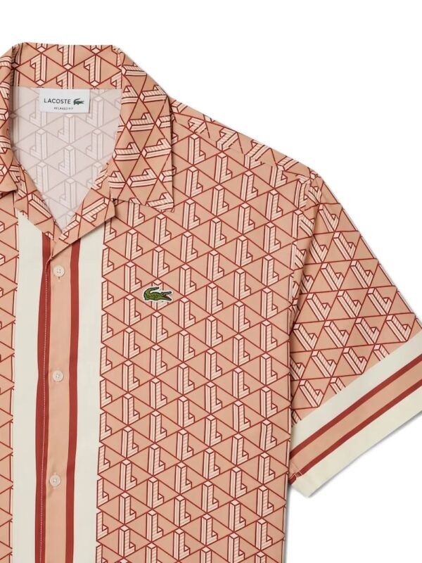 chemise à motif monogrammé – Image 3