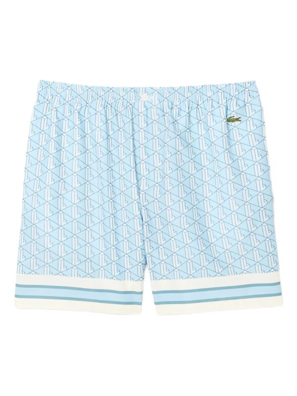 short à logo brodé