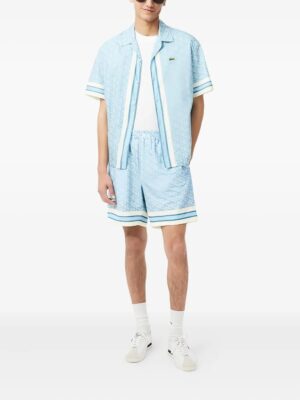 embroidered logo shorts