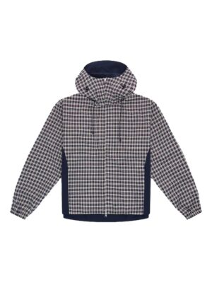 doudoune reversible rayée