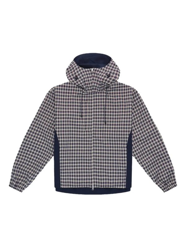 doudoune reversible rayée