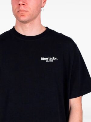 T-shirt with printed logo