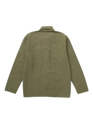 Cotton jacket with patch pockets