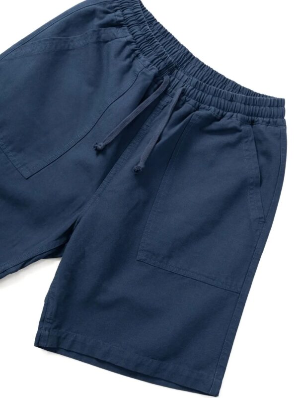 Drawstring shorts with chef logo patch - Image 3