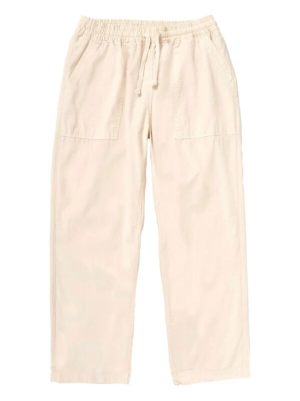 sweatpants with logo patch