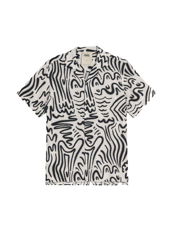Spray viscose shirt