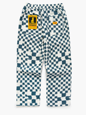 Pantalon de chef imprimé
