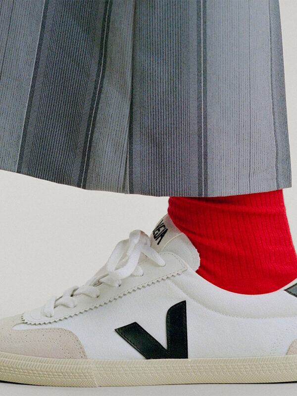 VOLLEY CANVAS WHITE BLACK – Image 3