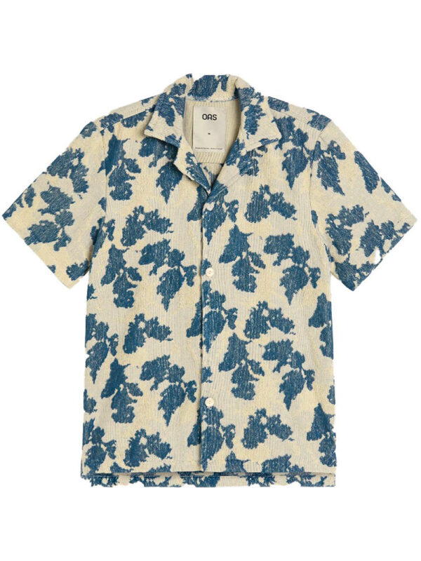 Chemise Cuba Terry contrastée Sail