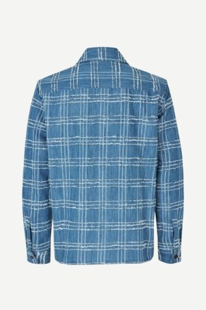 Layton Contrast Jacquard Overshirt