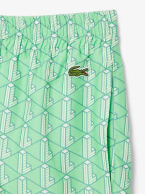 Short léger imprimé monogramme