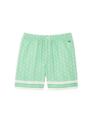 Short léger imprimé monogramme