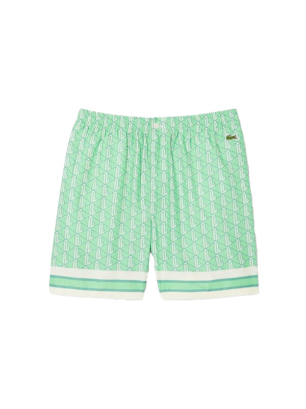 Short léger imprimé monogramme
