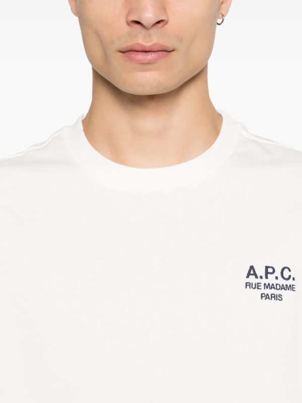 t-shirt en coton à logo brodé – Image 5