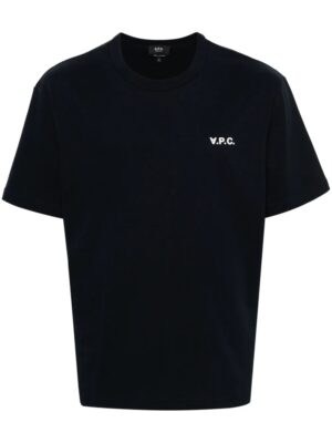t-shirt à logo floqué