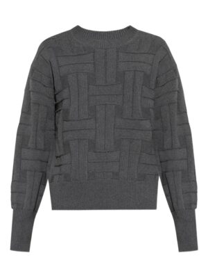pull en maille texturée
