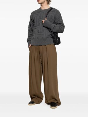pull en maille texturée