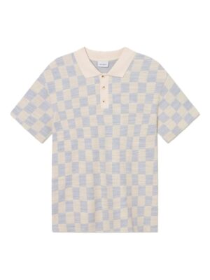 polo à carreaux