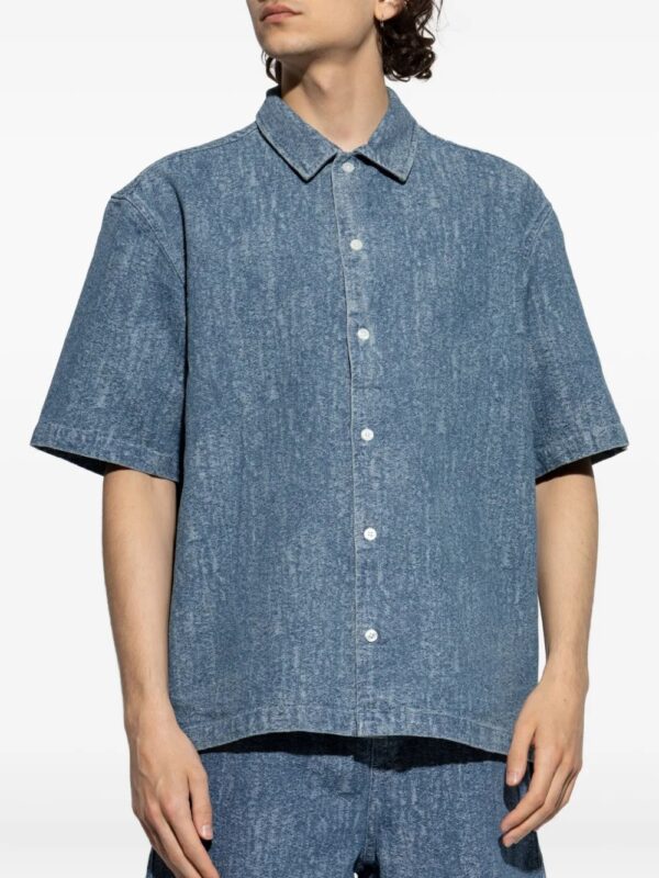 faded denim shirt - Image 3
