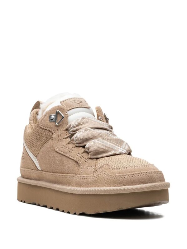 baskets montantes Lowmel en daim – Image 4