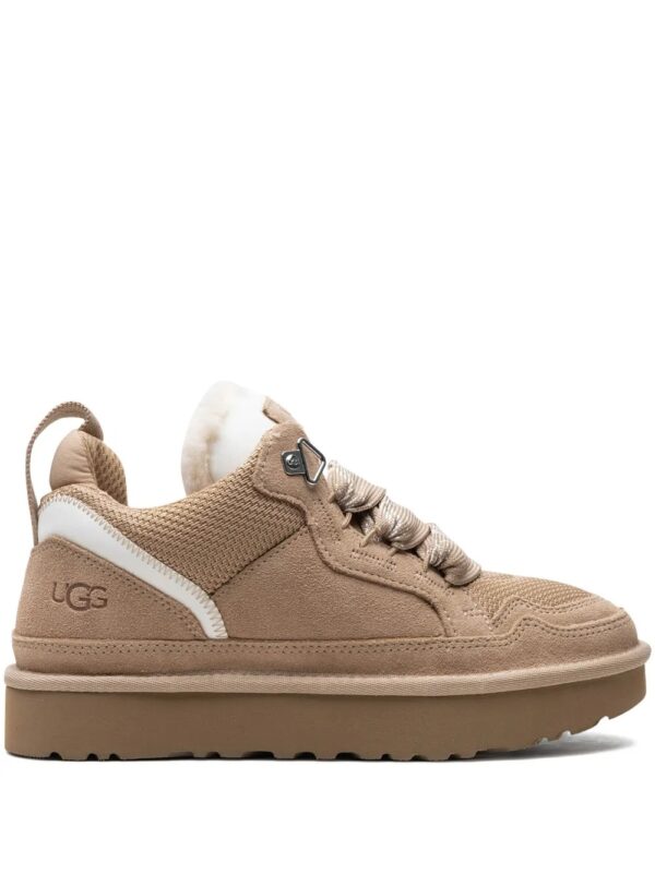 baskets montantes Lowmel en daim