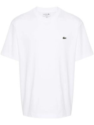 t-shirt en coton à patch logo