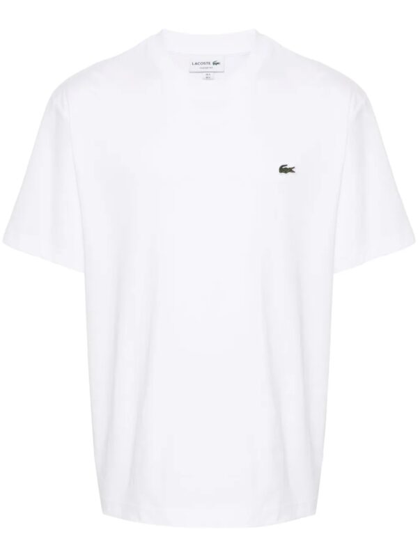 t-shirt en coton à patch logo