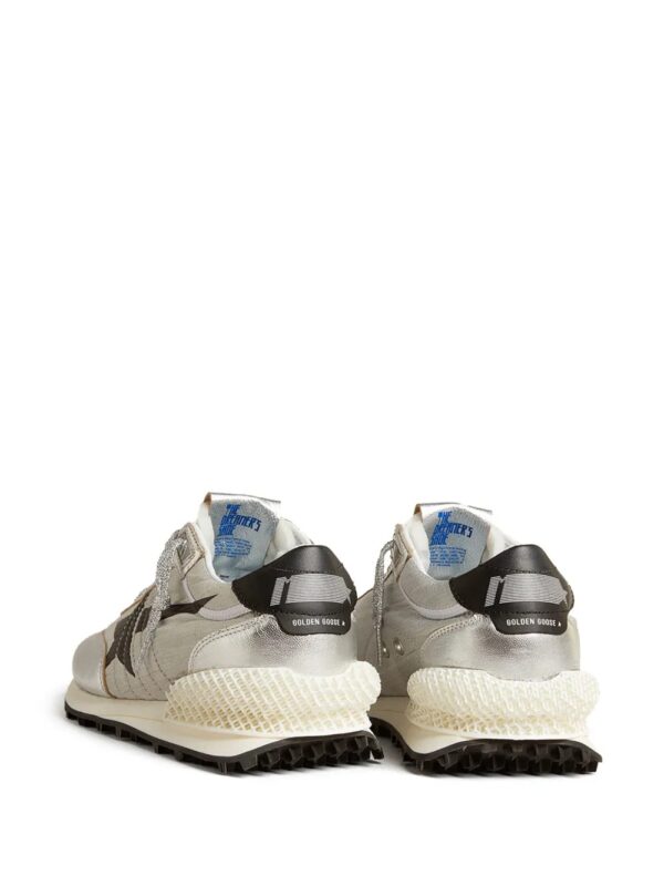 Marathon Running Sneakers in Laminated Leather - Image 3