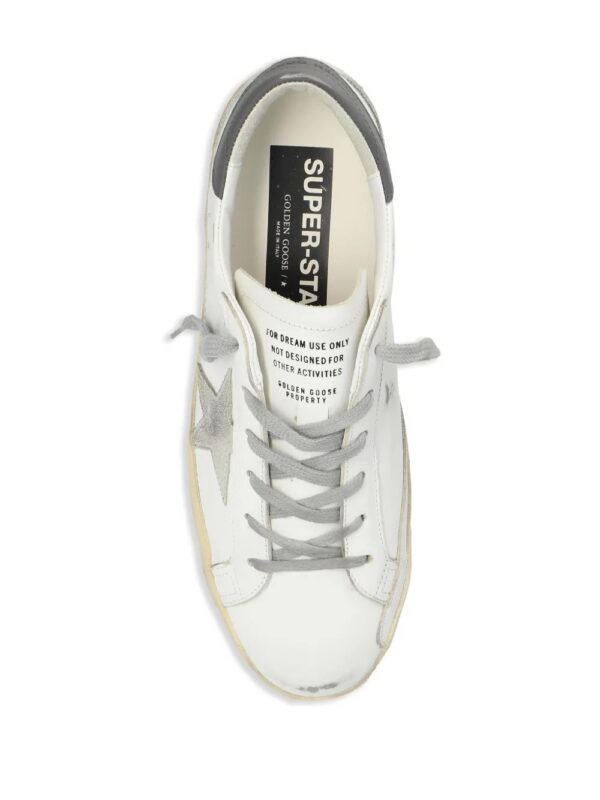 Baskets en cuir vieilli Super-Star – Image 4