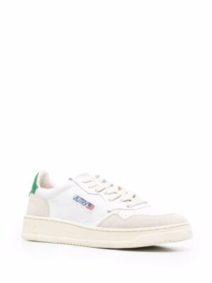 Baskets basses Medalist « Blanc/Amazon »