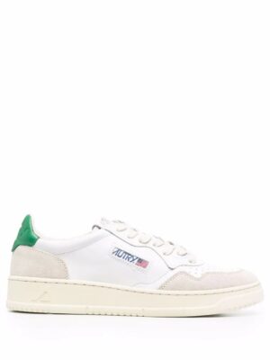 Baskets basses Medalist « Blanc/Amazon »