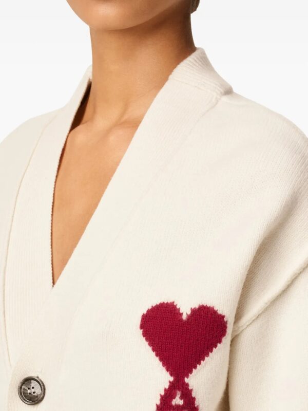 Ami de Coeur wool cardigan – Image 4