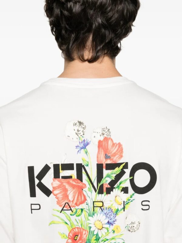 T-shirt en coton à imprimé floral – Image 4