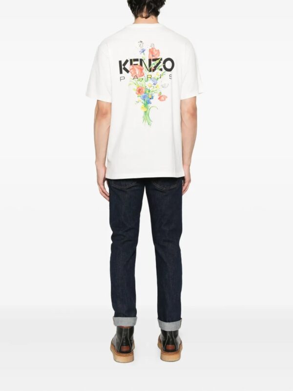 T-shirt en coton à imprimé floral – Image 2