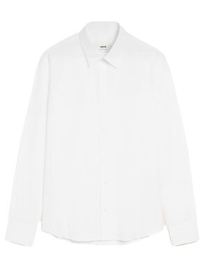 Chemise en popeline de coton.