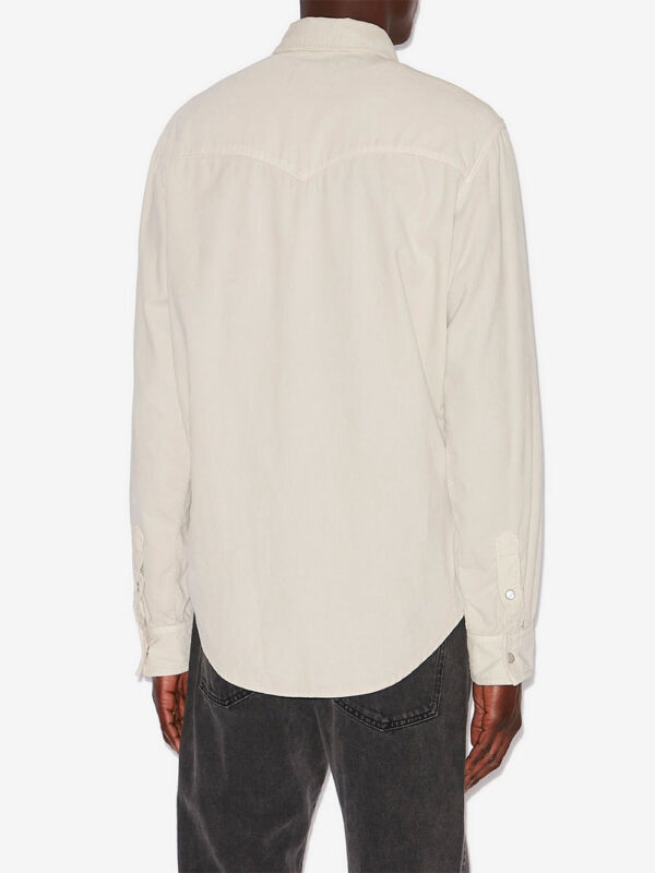 chemise Vasco en velours côtelé à manches longues – Image 3
