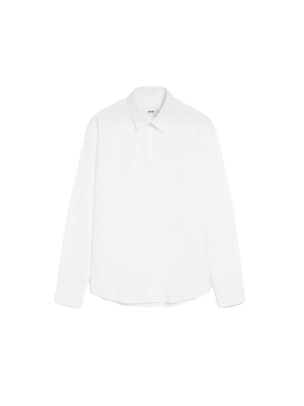 Chemise en popeline de coton.
