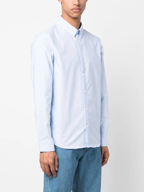 chemise boutonnée à logo brodé – Image 3