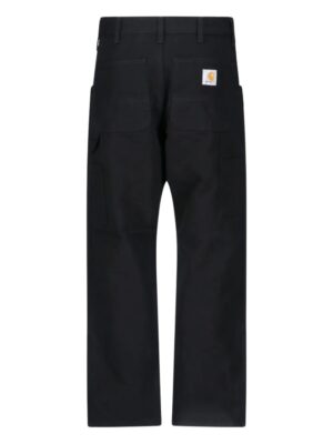 straight jeans with inserts