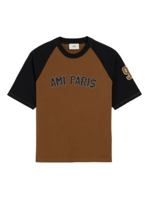 t-shirt à logo brodé