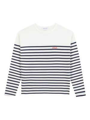 t-shirt Montpar à rayures