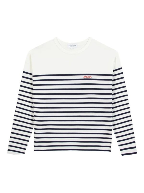 t-shirt Montpar à rayures