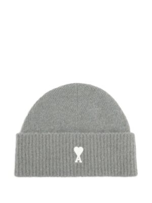 bonnet côtelé à logo