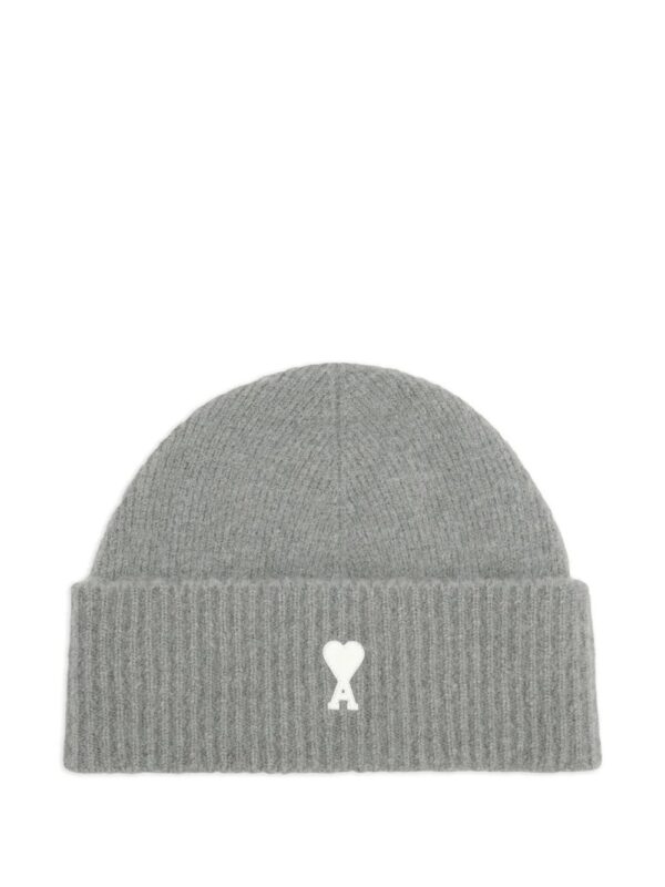 bonnet côtelé à logo